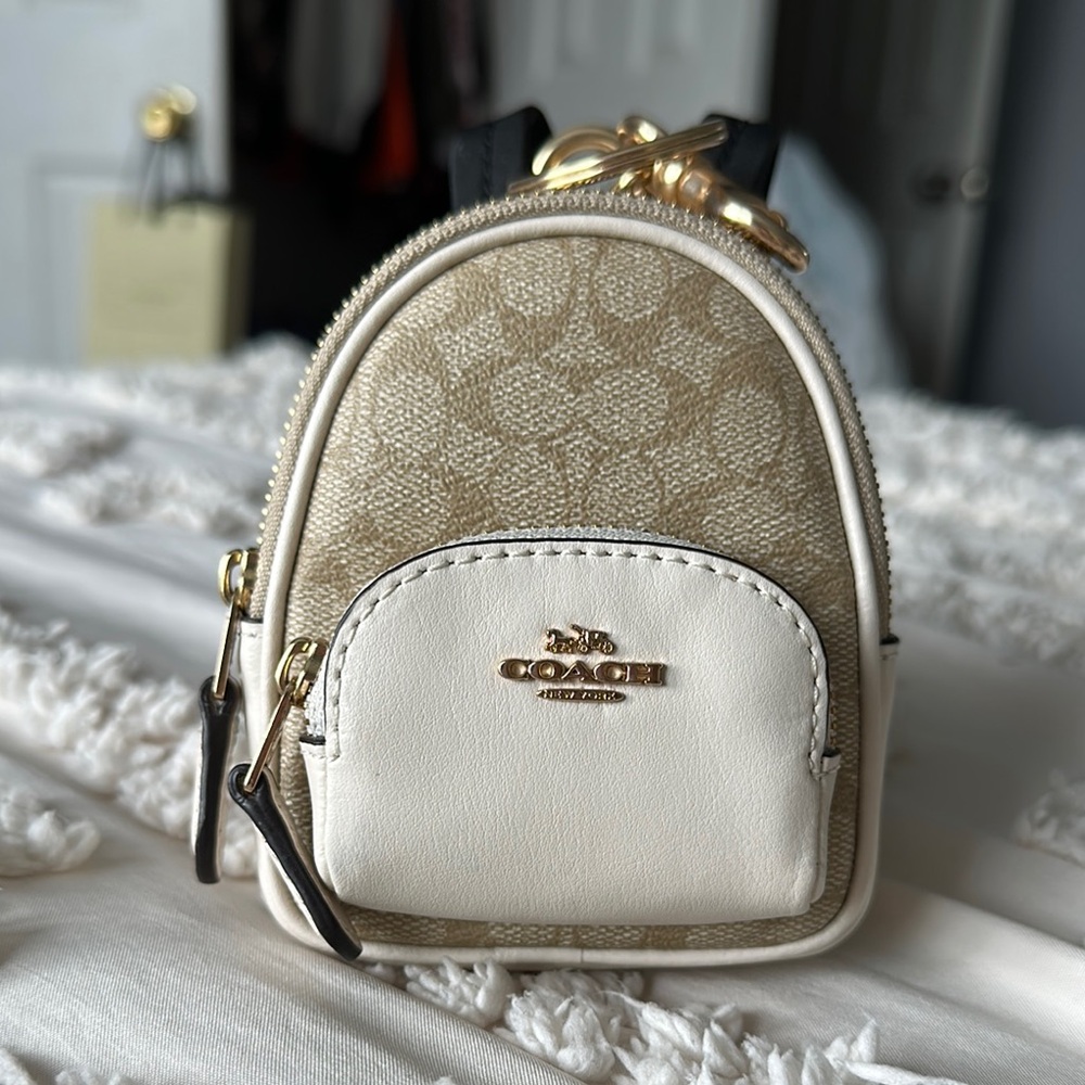 Coach Backpack Keychain